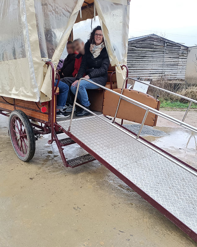 Les Attelages de Villandry : balade en calèche pour PMR à Villandry près de Tours (37)